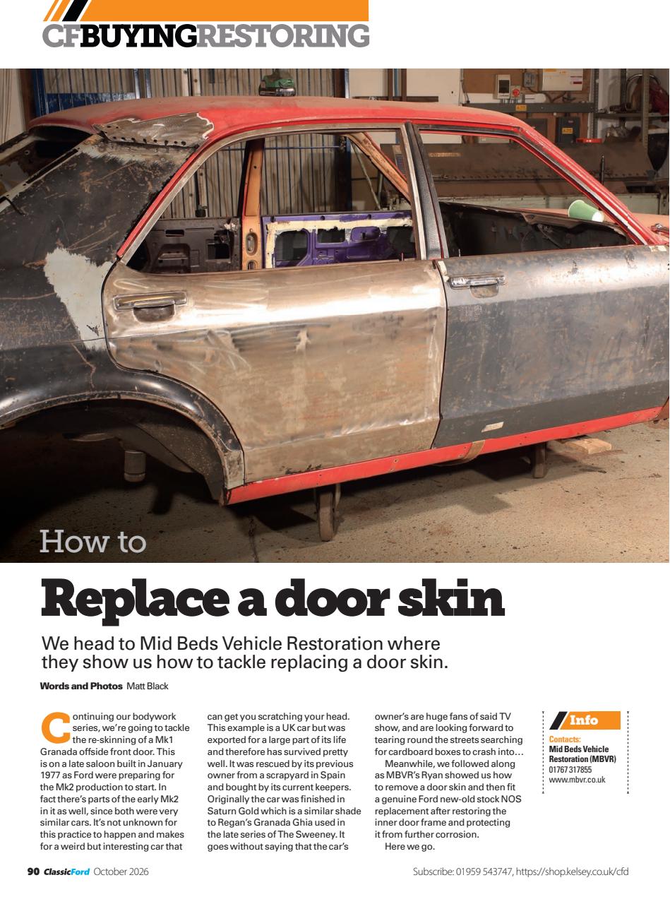 Classic Ford Preview Pages