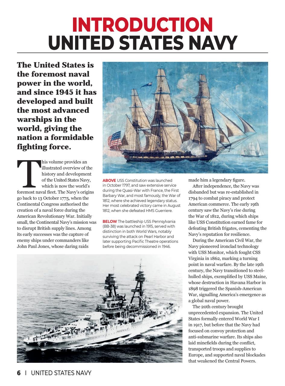 United States Navy Preview Pages