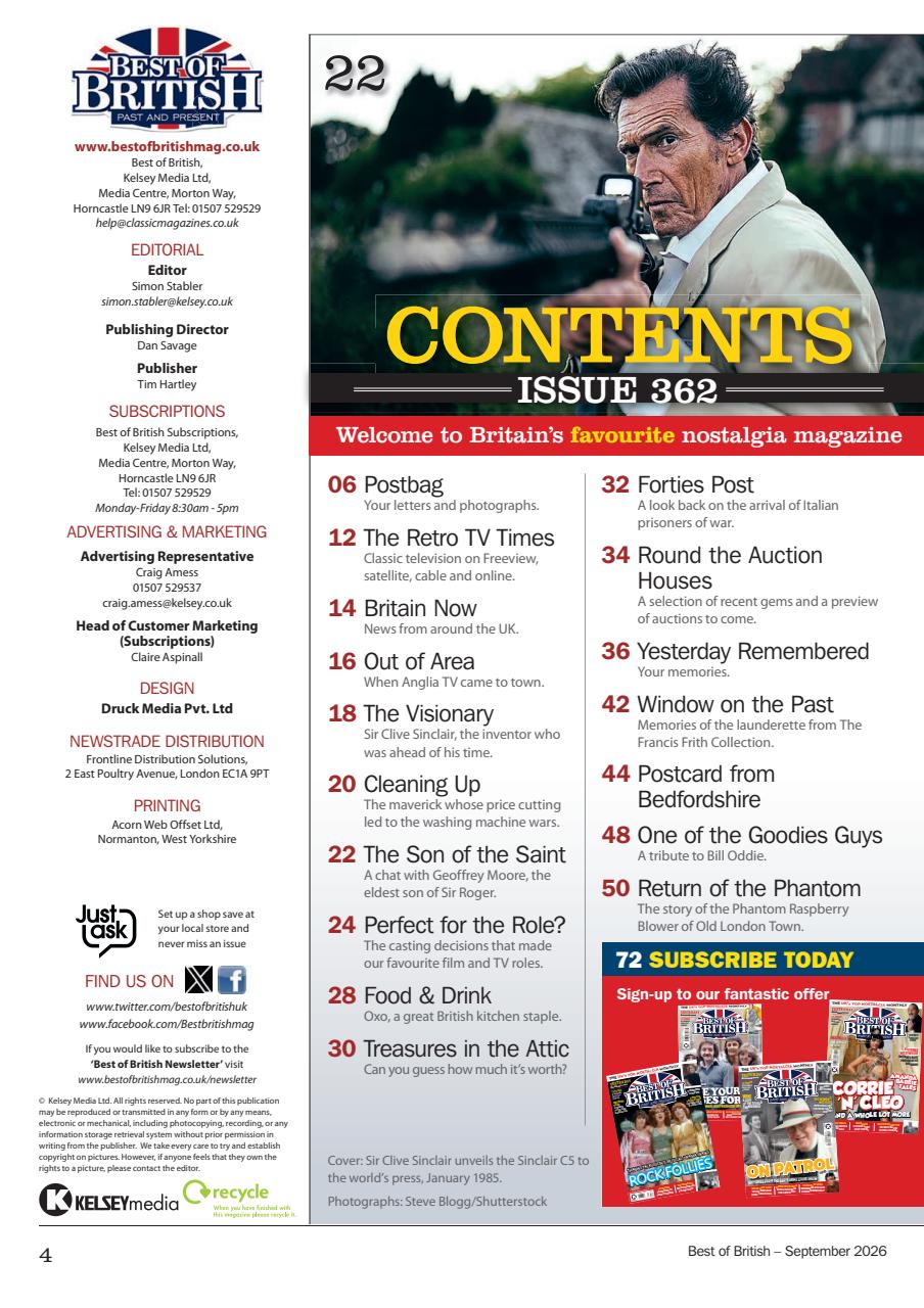 Best of British Preview Pages