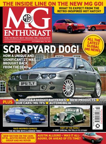 MG Enthusiast issue October 2026