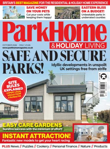 Park Home & Holiday Living issue October 2026