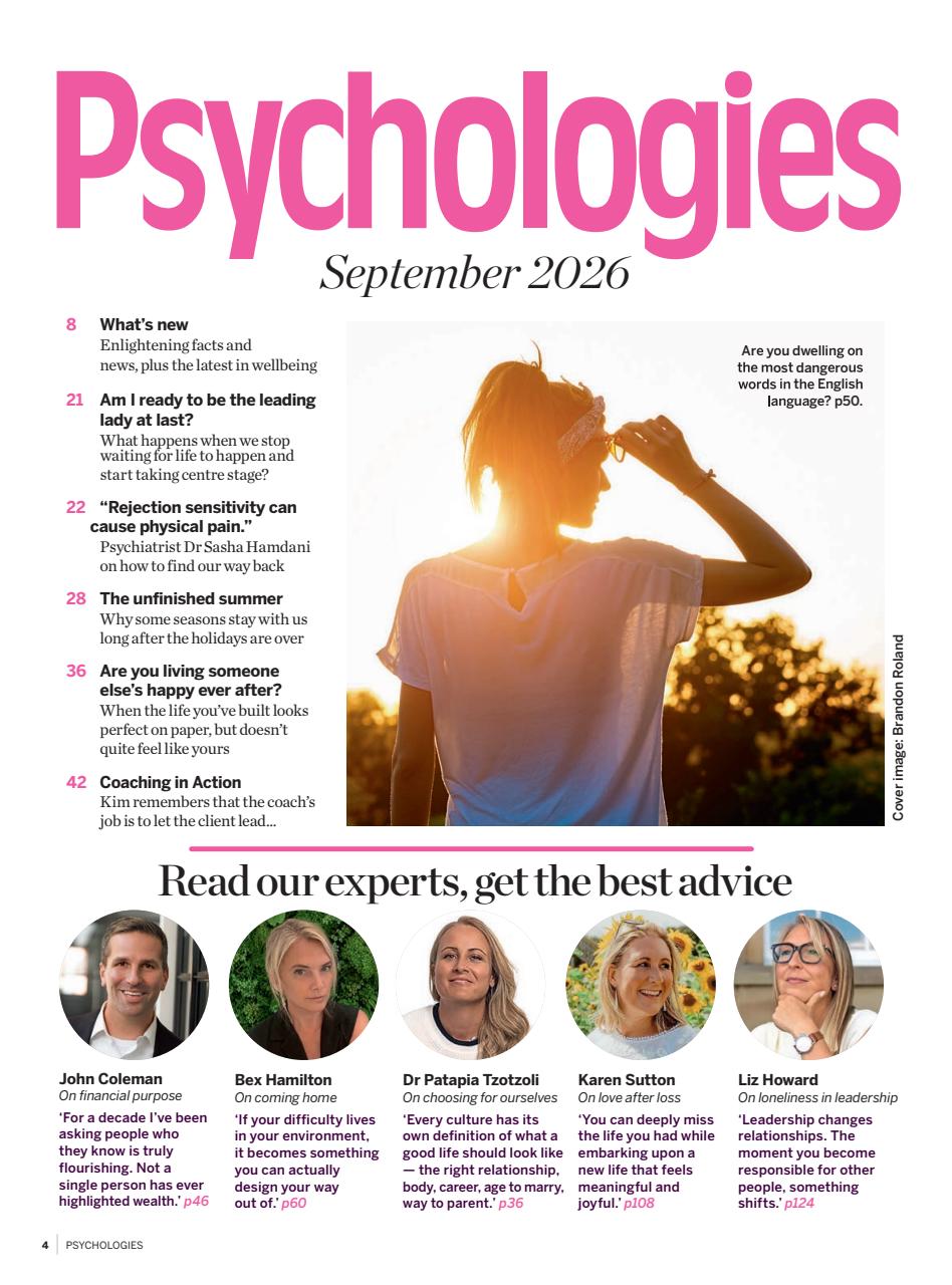 Psychologies Preview Pages