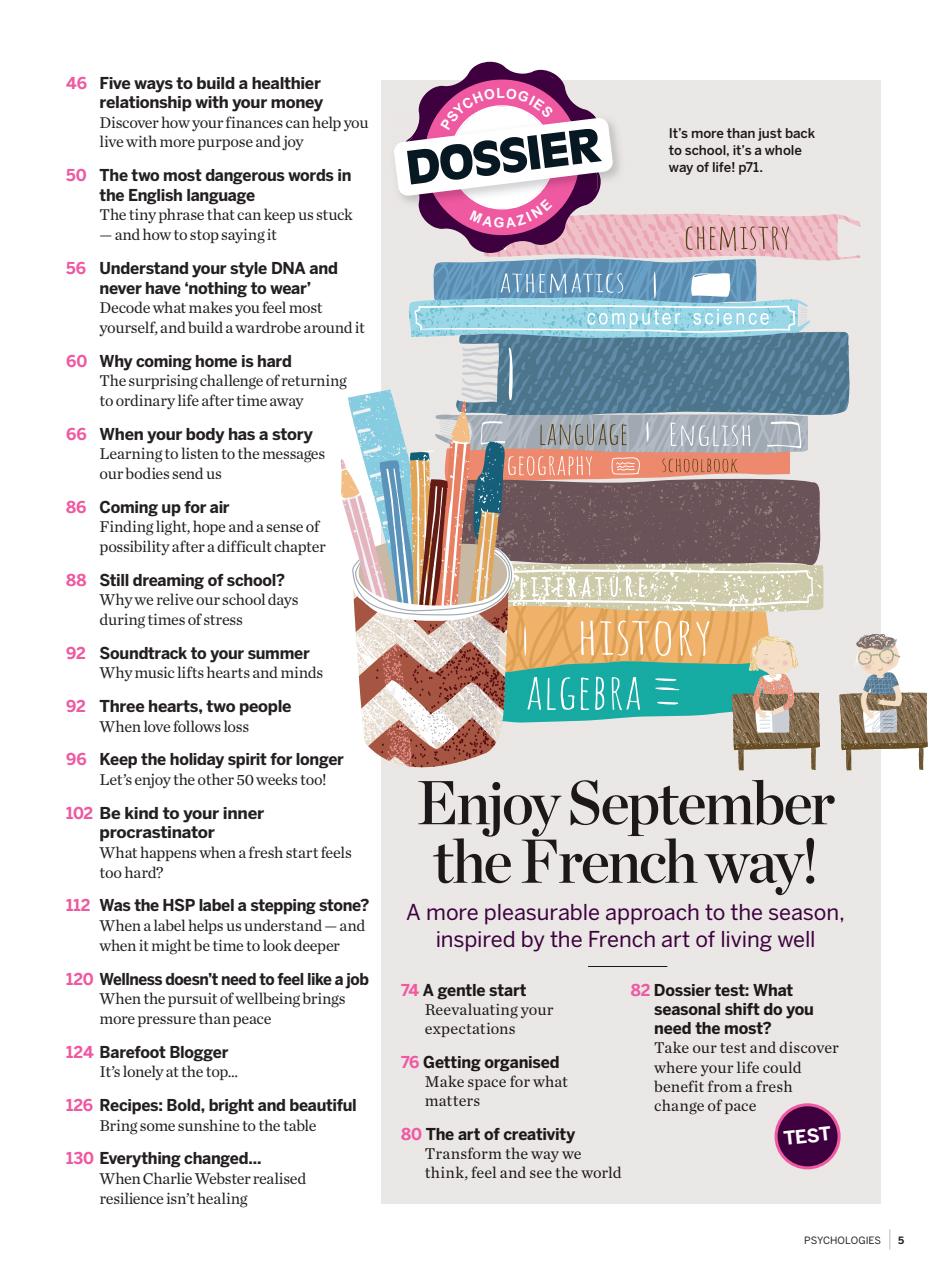 Psychologies Preview Pages
