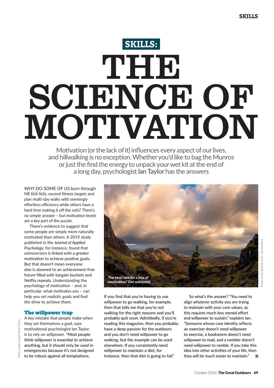 TGO - The Great Outdoors Magazine Preview Pages