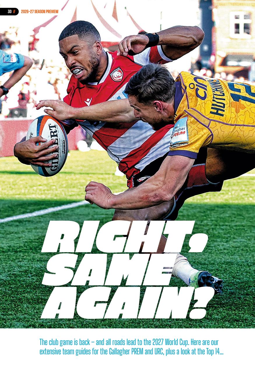 Rugby World Preview Pages
