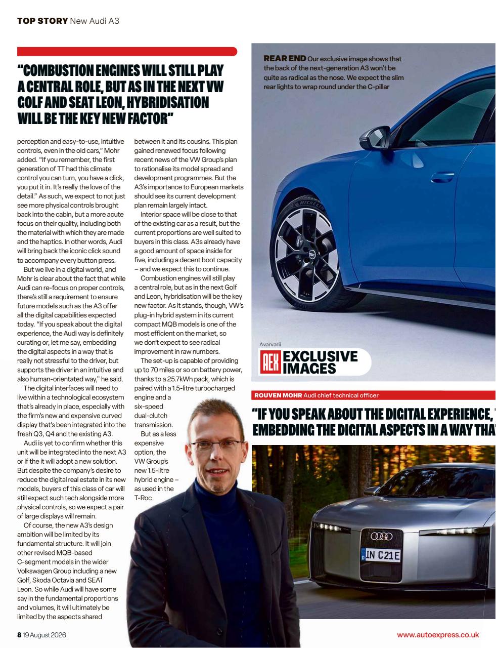 Auto Express Preview Pages