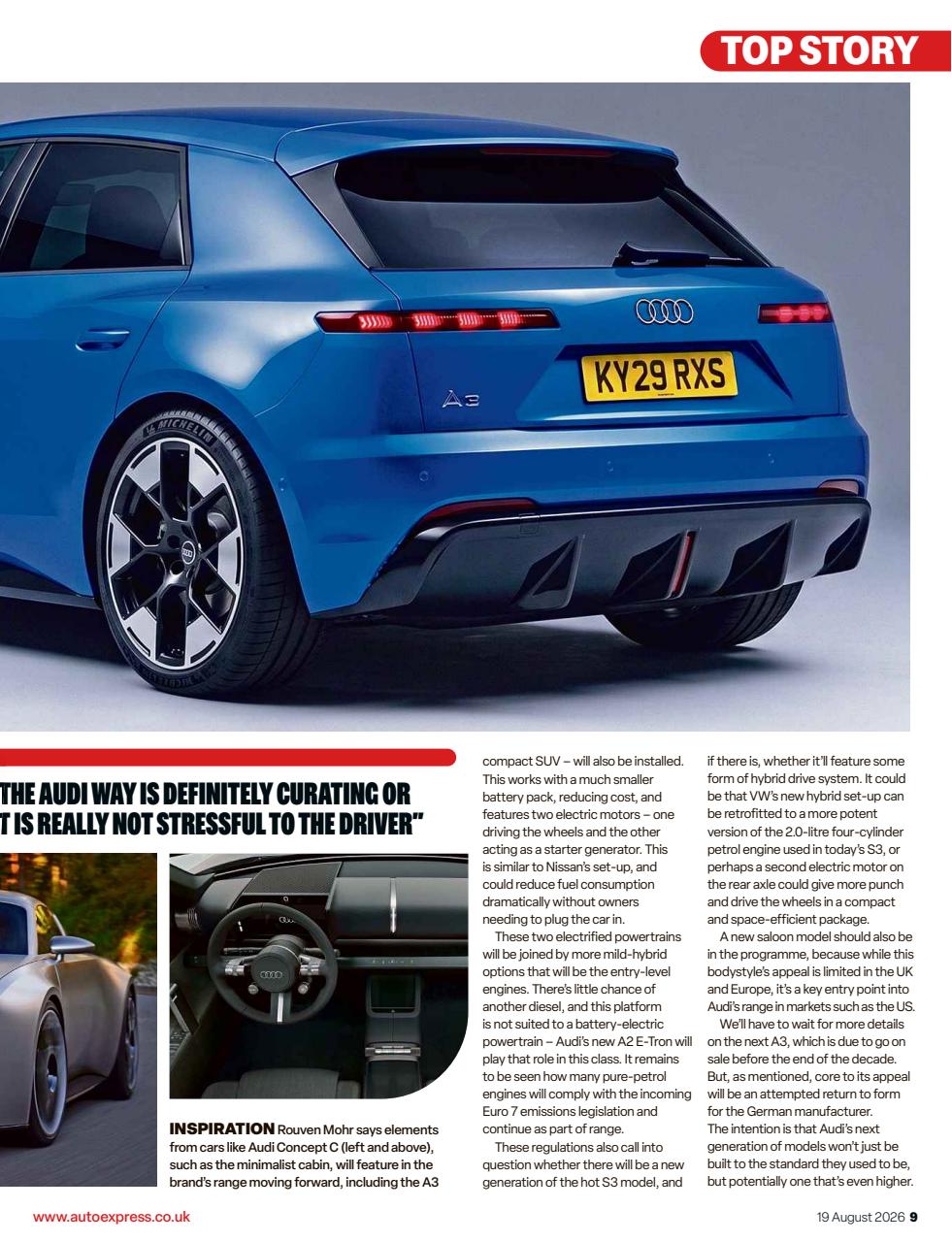 Auto Express Preview Pages