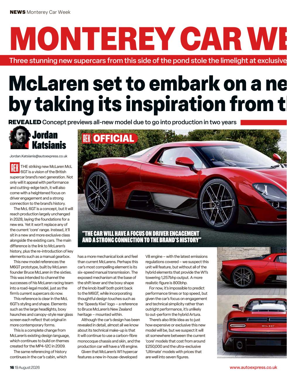 Auto Express Preview Pages