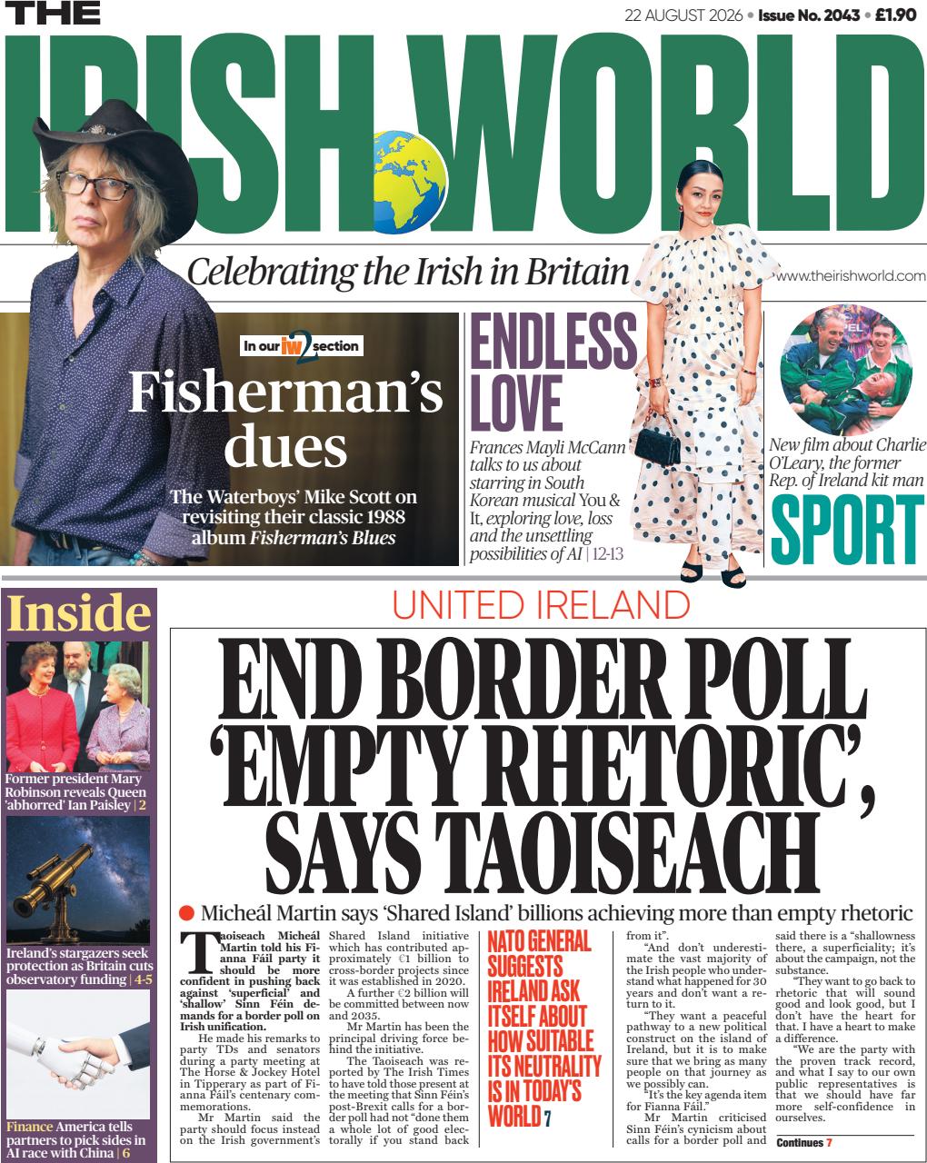 Irish World Preview Pages