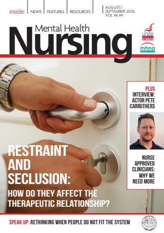 Mental Health Nursing issue August/September 2026