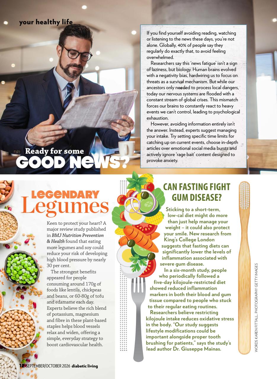 Diabetic Living Preview Pages