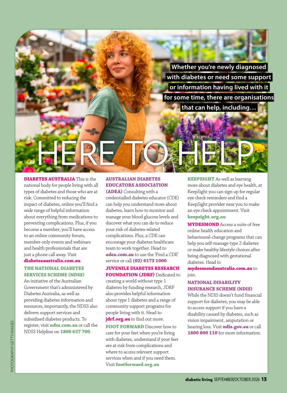 Diabetic Living Preview Pages