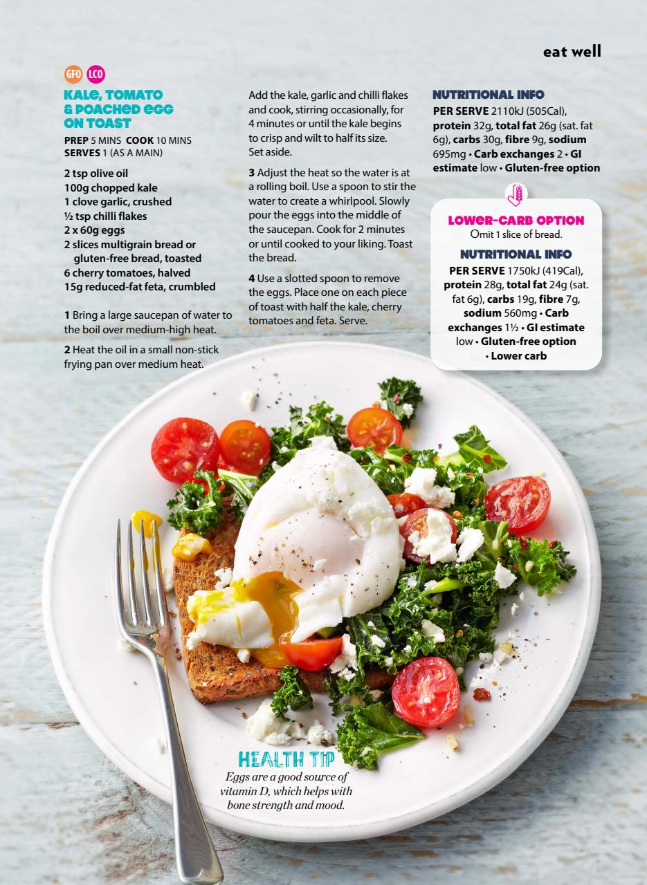 Diabetic Living Preview Pages