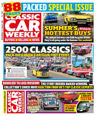 Classic Car Weekly issue 19 August 2026