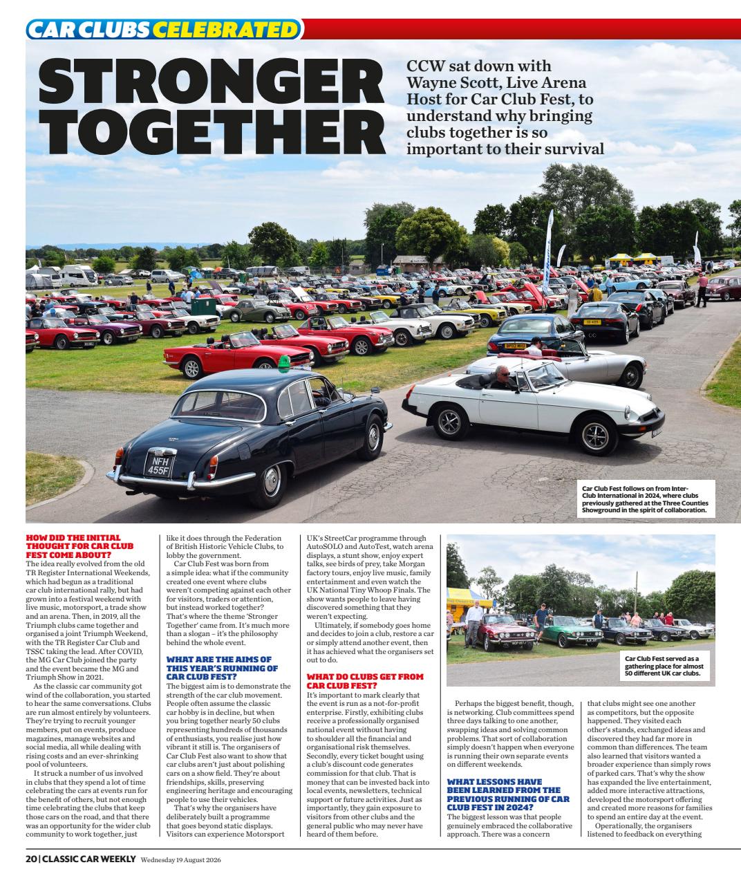 Classic Car Weekly Preview Pages