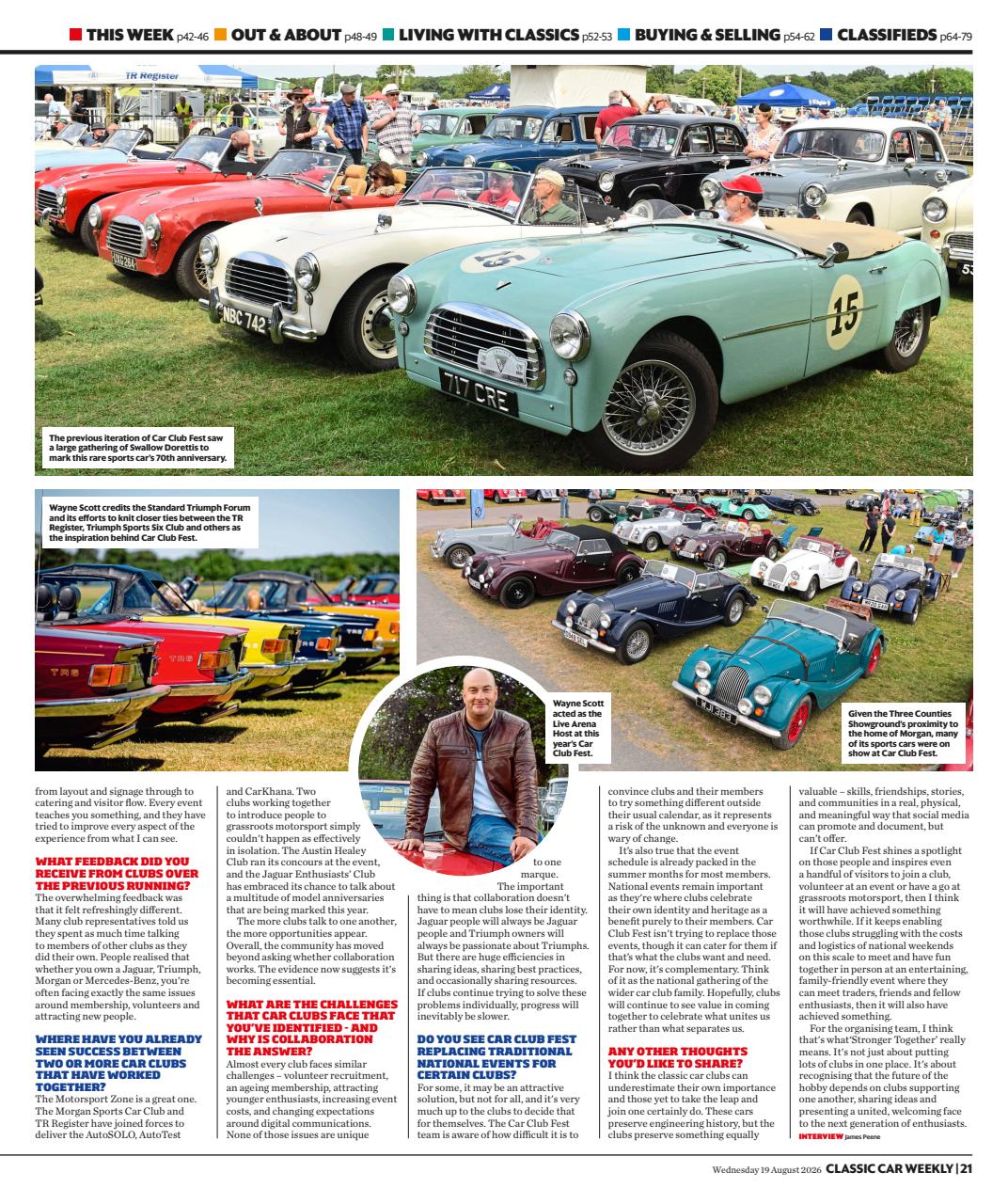 Classic Car Weekly Preview Pages