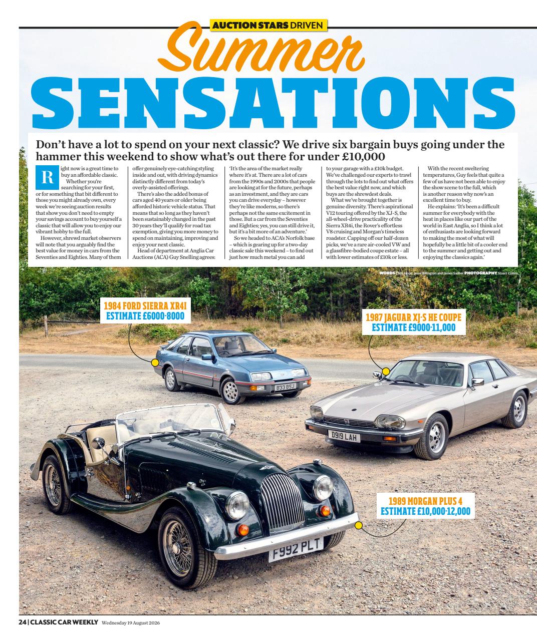 Classic Car Weekly Preview Pages