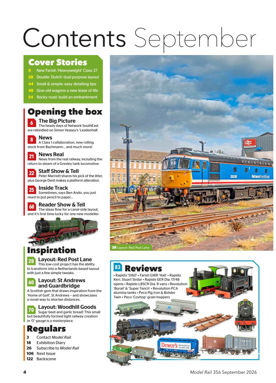 Model Rail Preview Pages