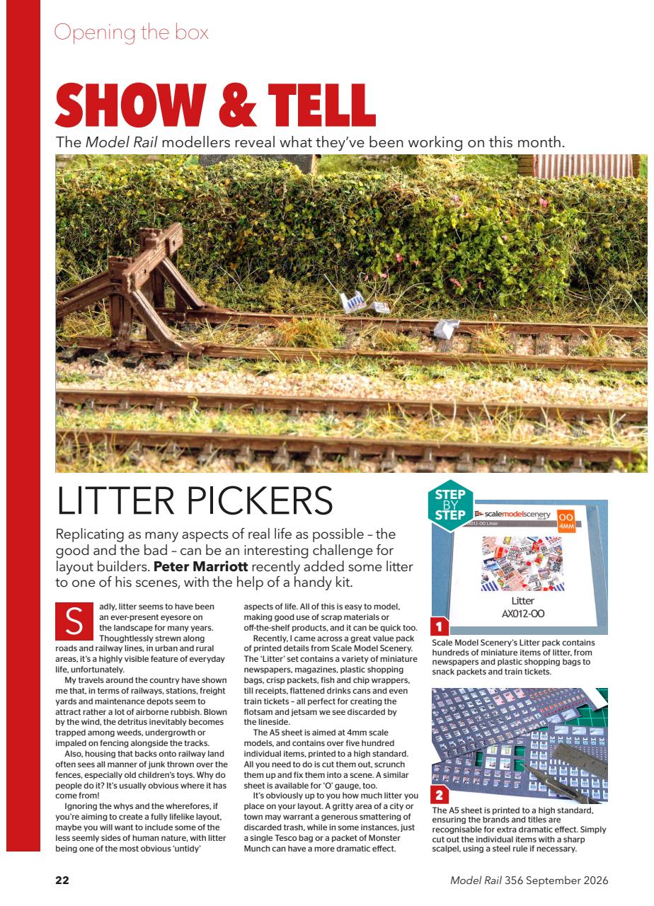 Model Rail Preview Pages