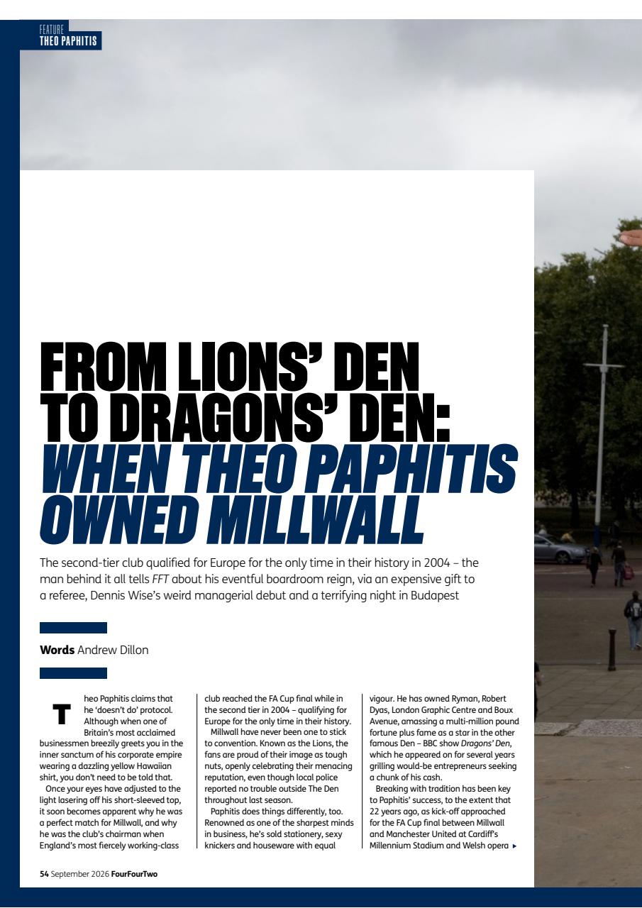 FourFourTwo Preview Pages