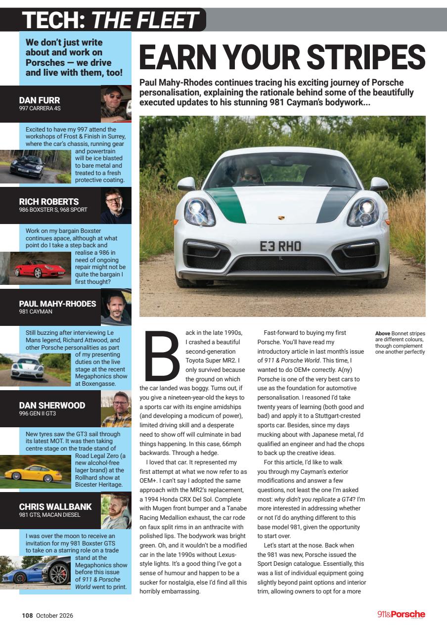911 & Porsche World Preview Pages