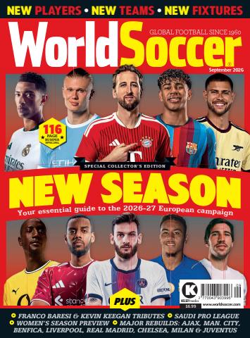 World Soccer issue September 2026