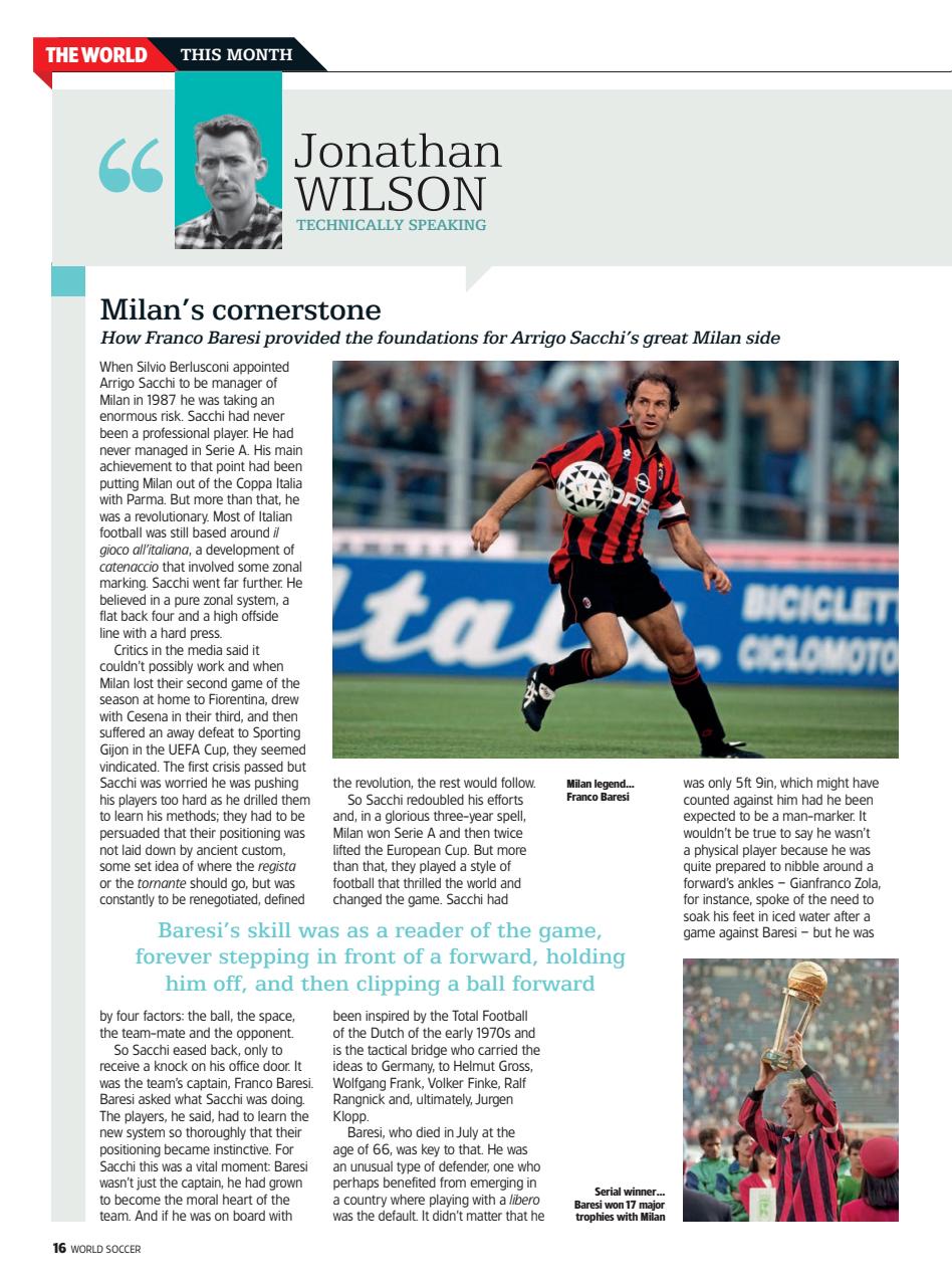 World Soccer Preview Pages