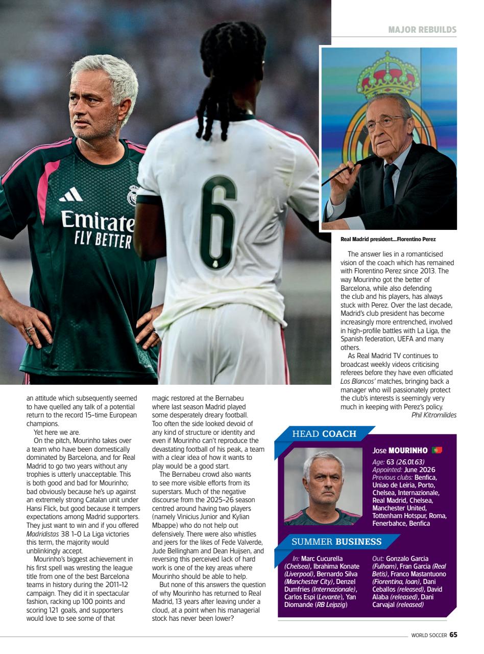 World Soccer Preview Pages