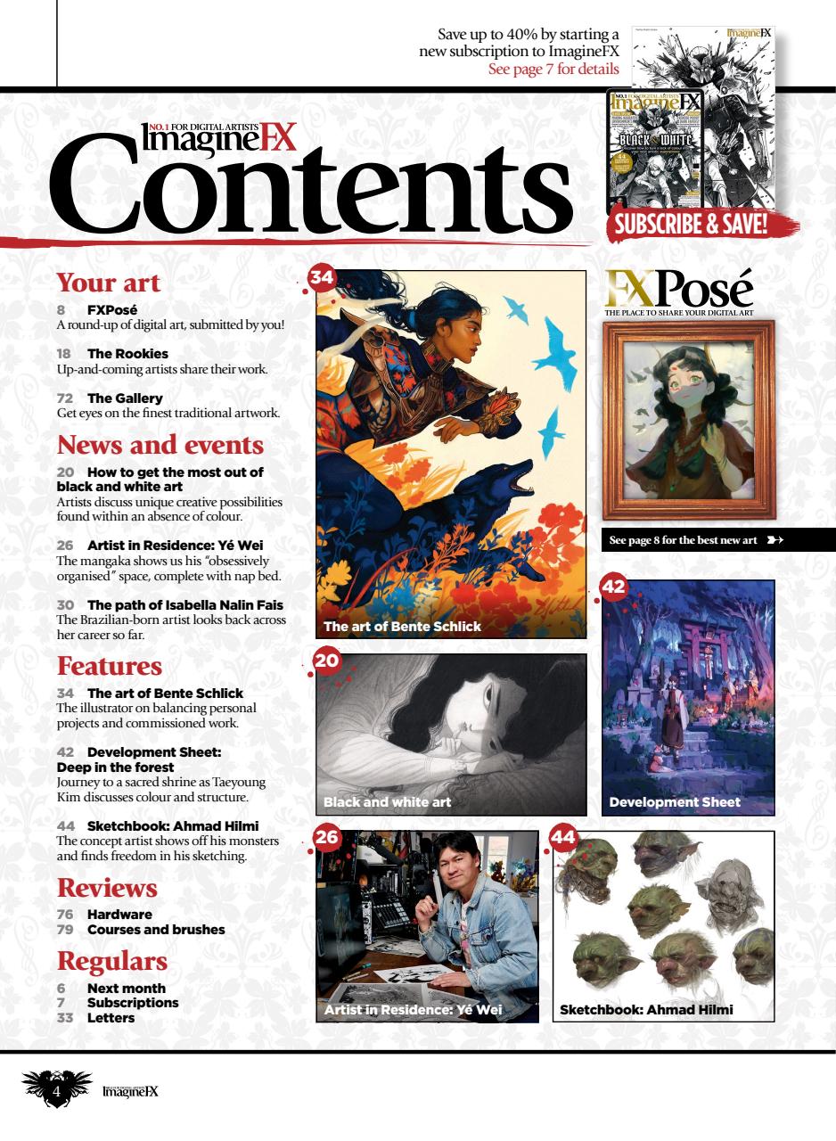 ImagineFX Preview Pages