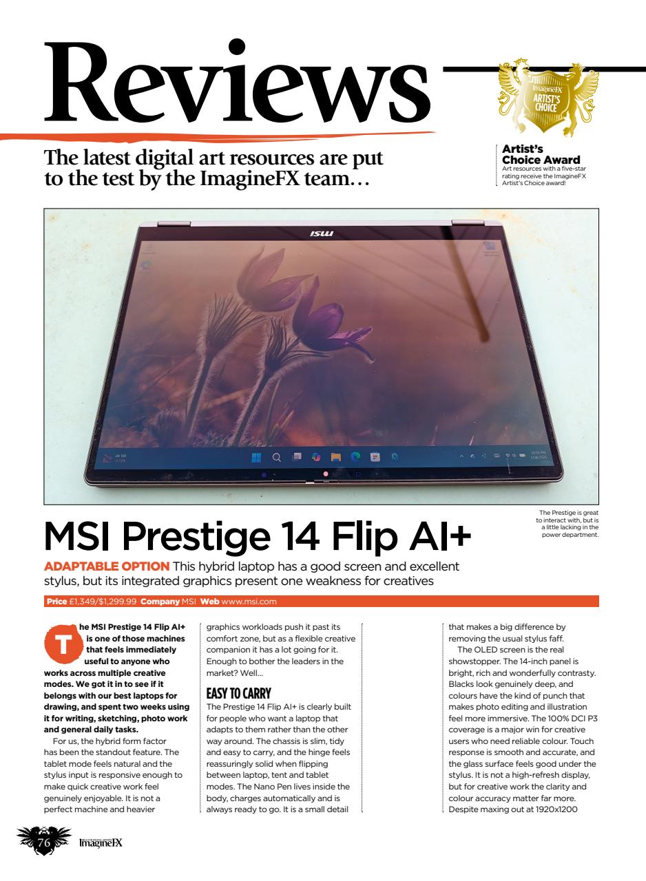 ImagineFX Preview Pages