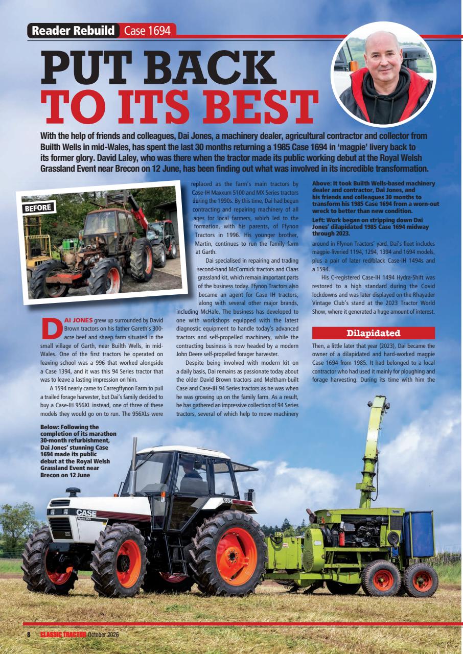 Classic Tractor Preview Pages