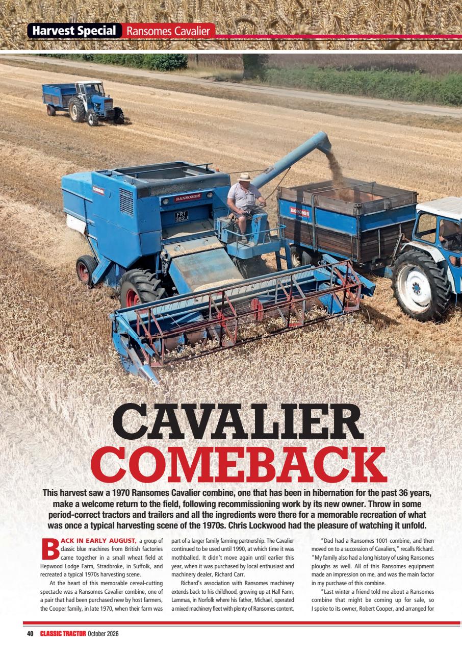 Classic Tractor Preview Pages