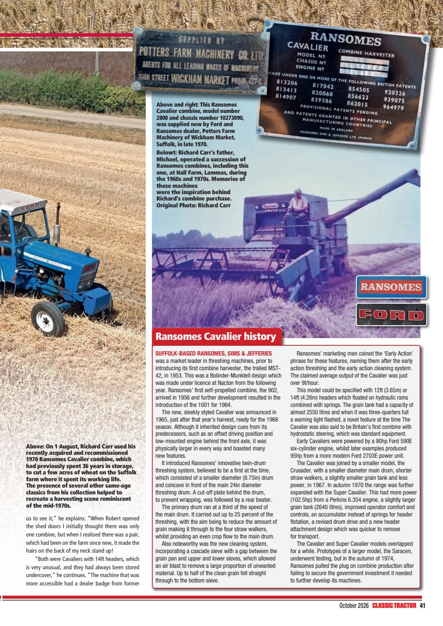 Classic Tractor Preview Pages