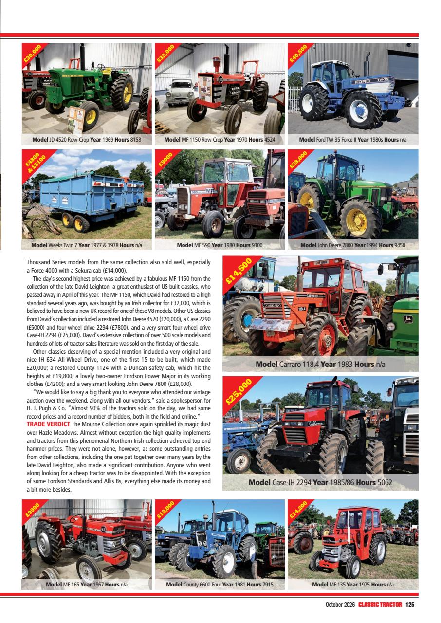 Classic Tractor Preview Pages