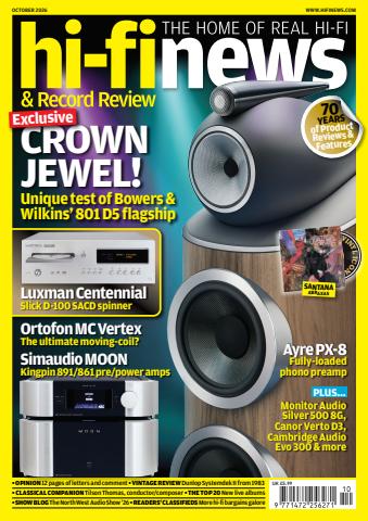 Hi-Fi News issue October 2026