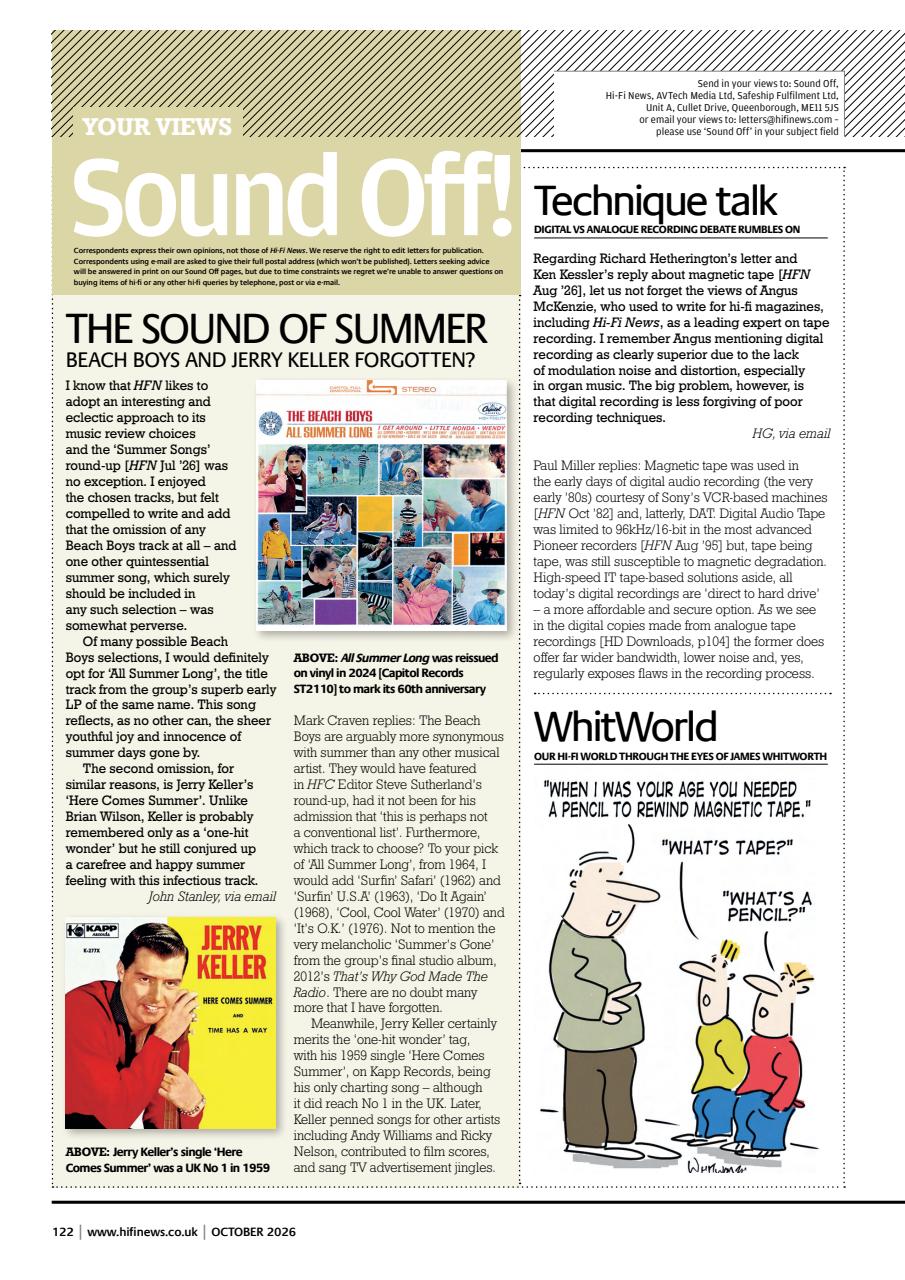 Hi-Fi News Preview Pages
