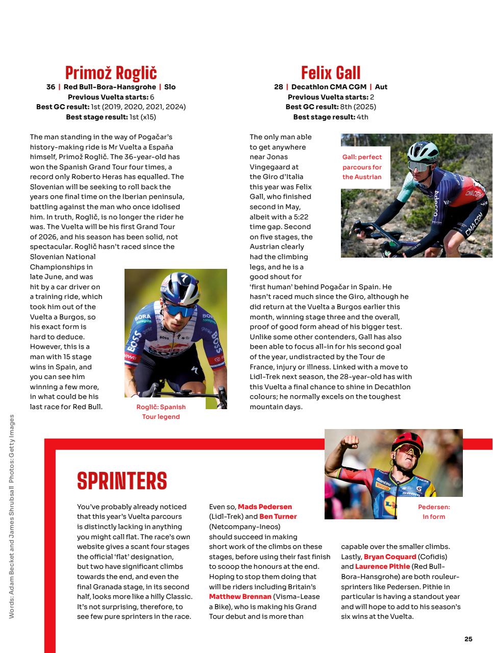 Cycling Weekly Preview Pages