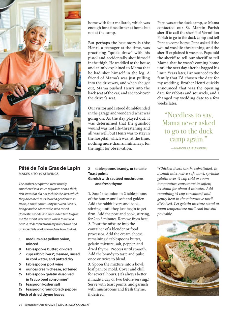 Louisiana Cookin’ Preview Pages