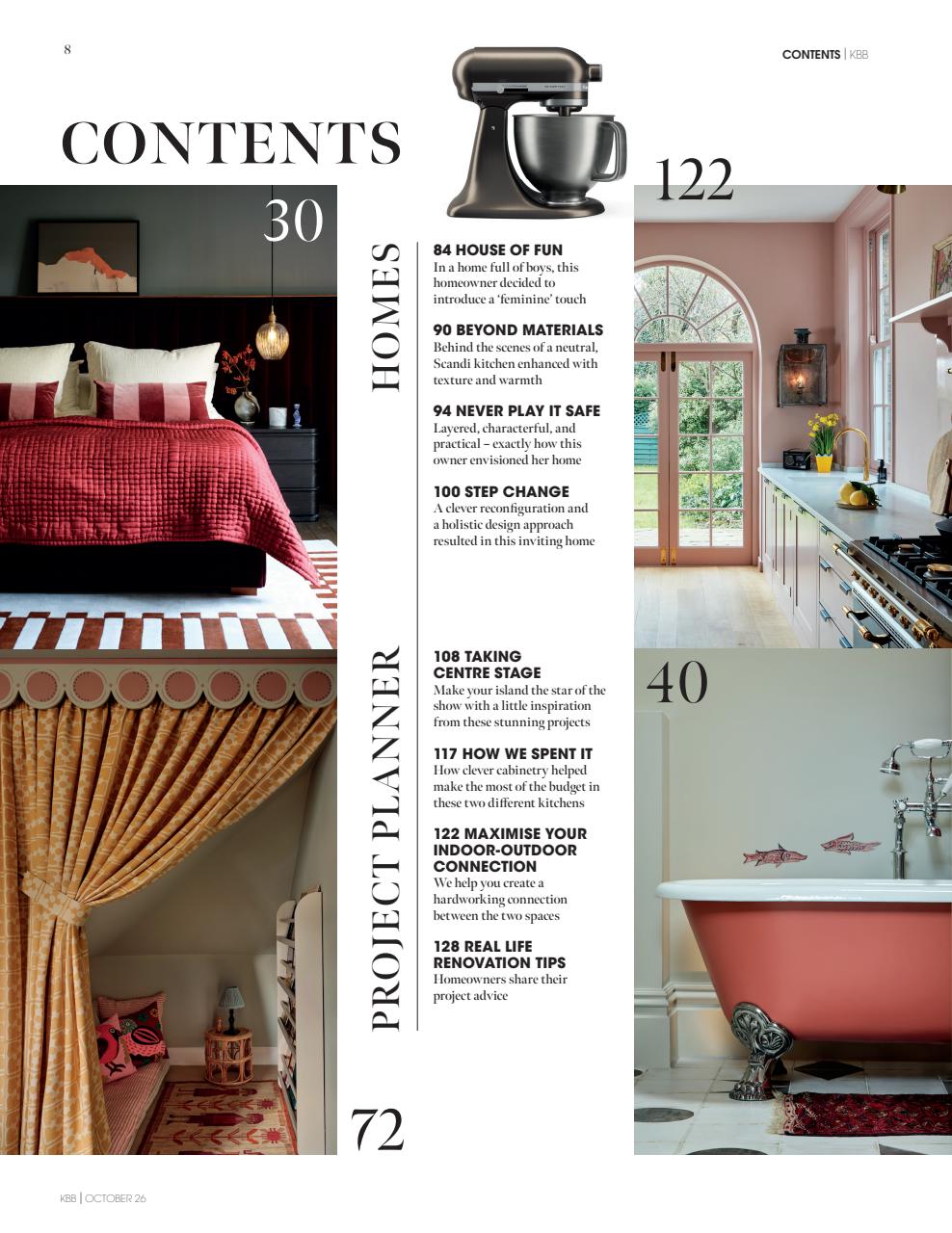 Kitchens Bedrooms & Bathrooms magazine Preview Pages
