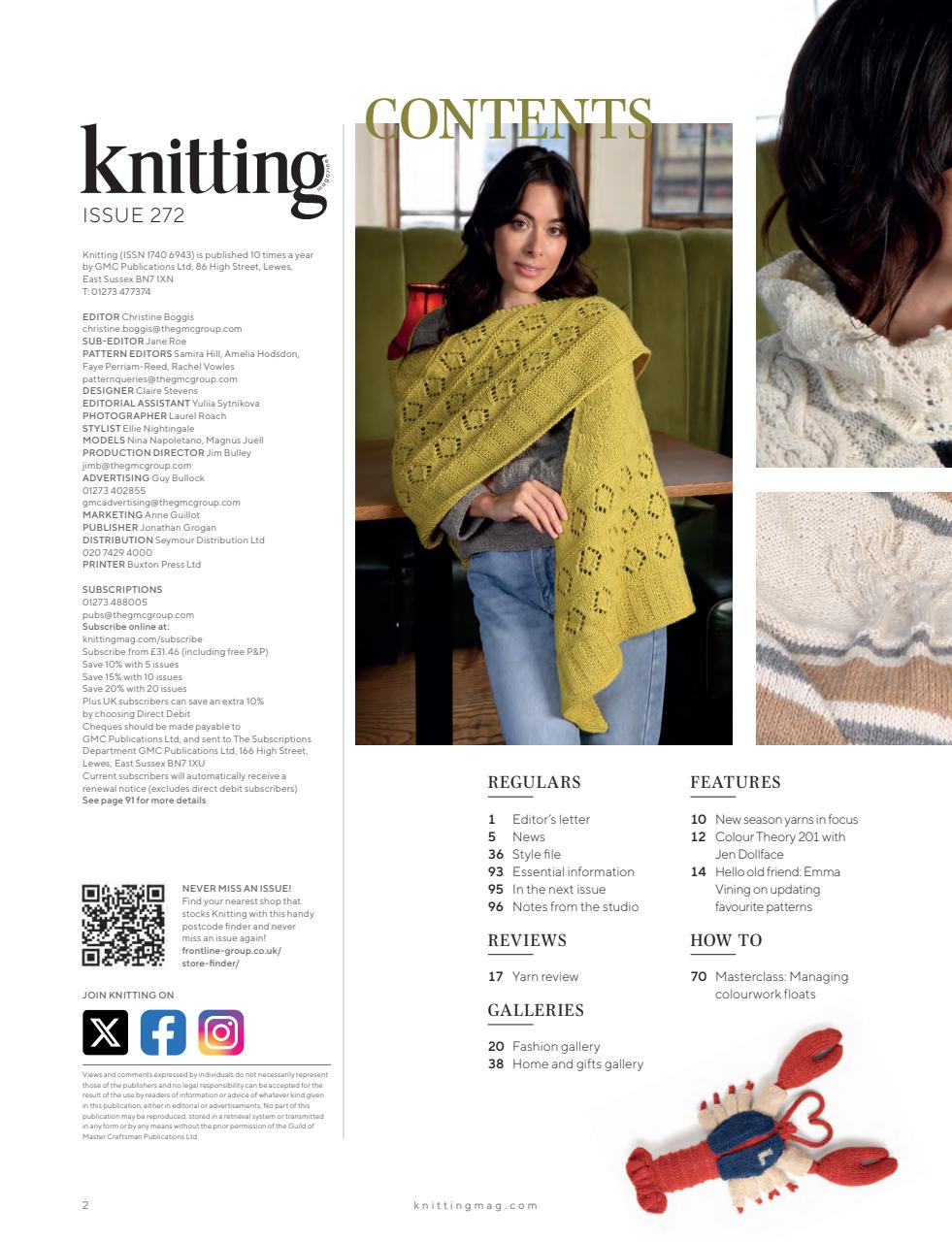 Knitting Preview Pages
