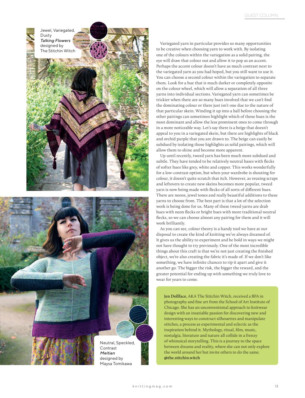 Knitting Preview Pages