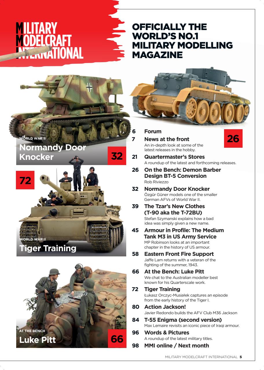 Military Modelcraft International Preview Pages