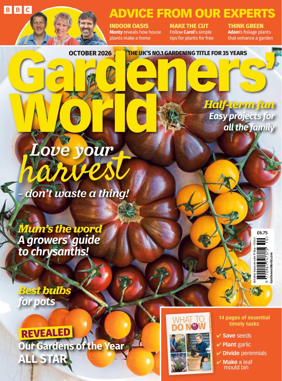 BBC Gardeners’ World Magazine Preview Pages