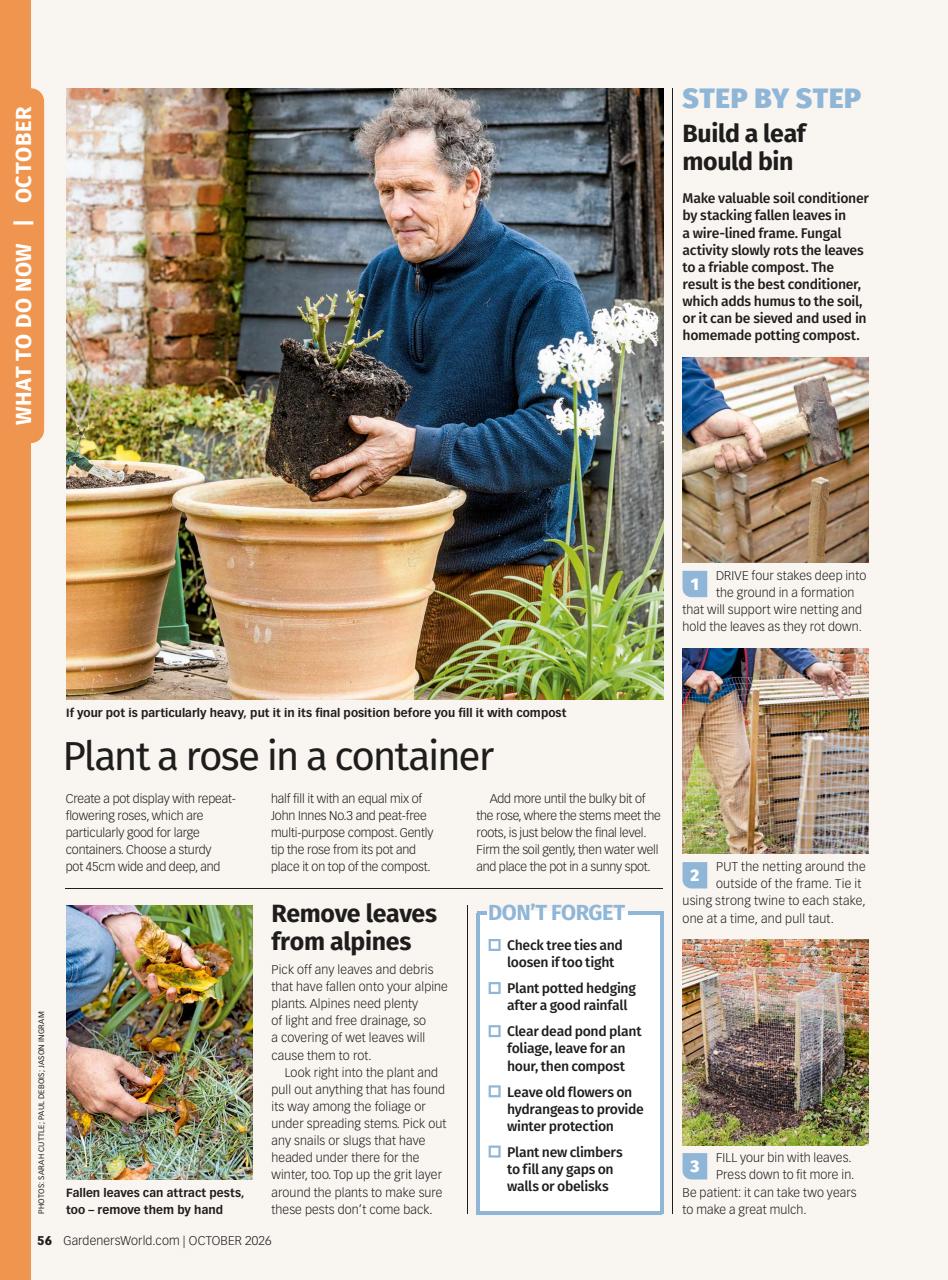 BBC Gardeners’ World Magazine Preview Pages