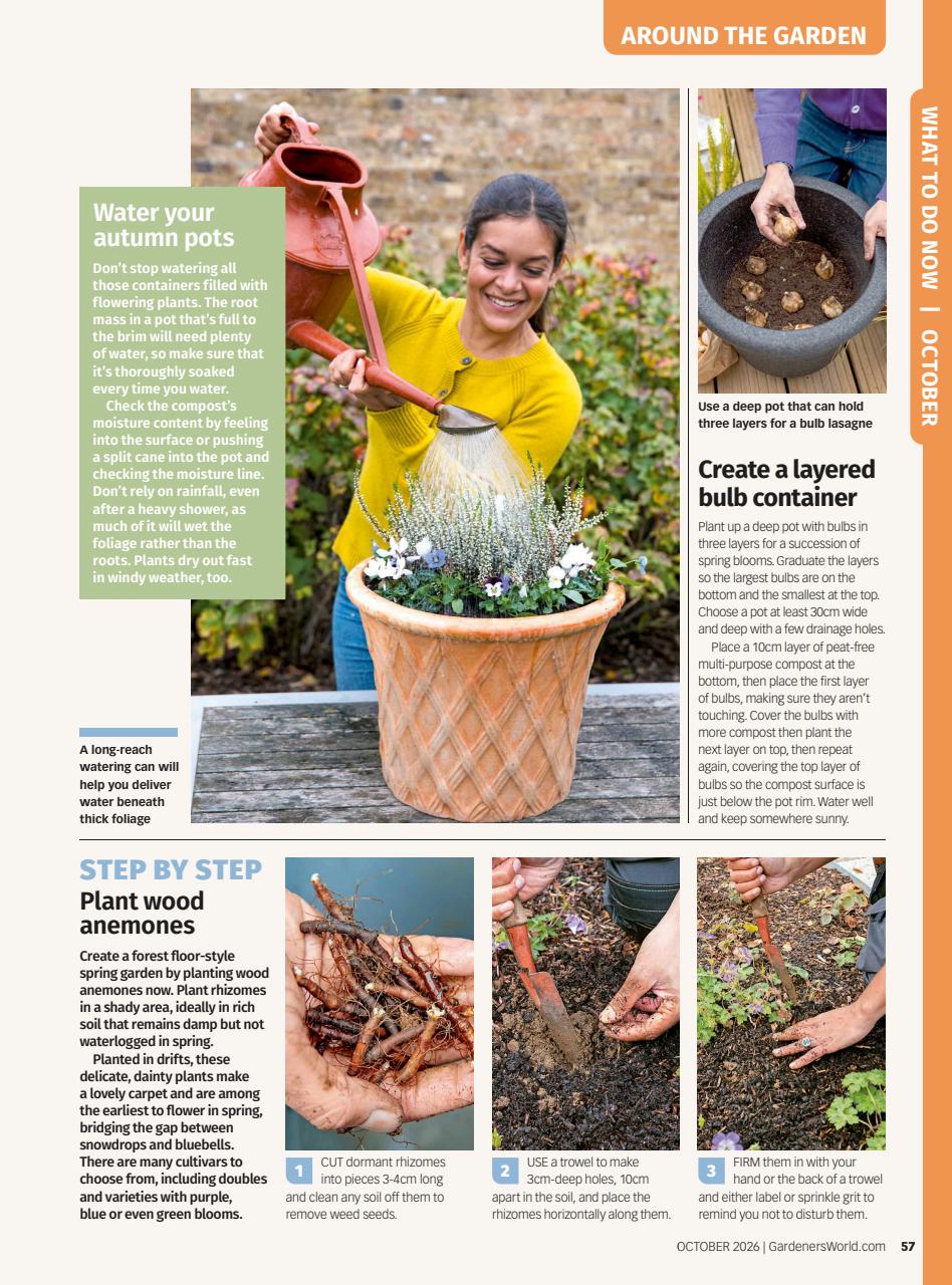 BBC Gardeners’ World Magazine Preview Pages