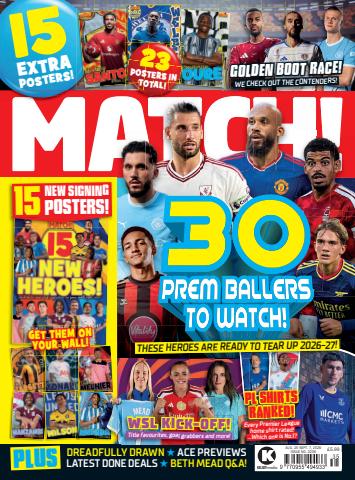 Match issue 25/08/2026