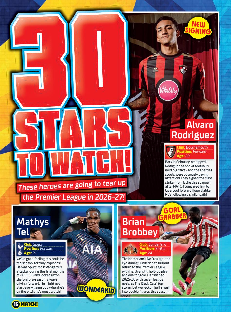 Match Preview Pages