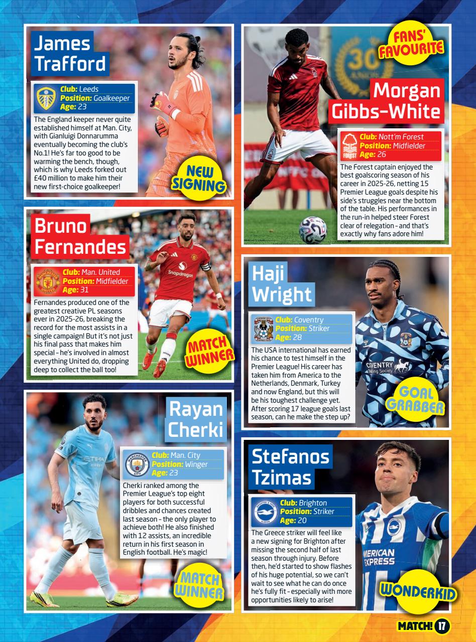 Match Preview Pages