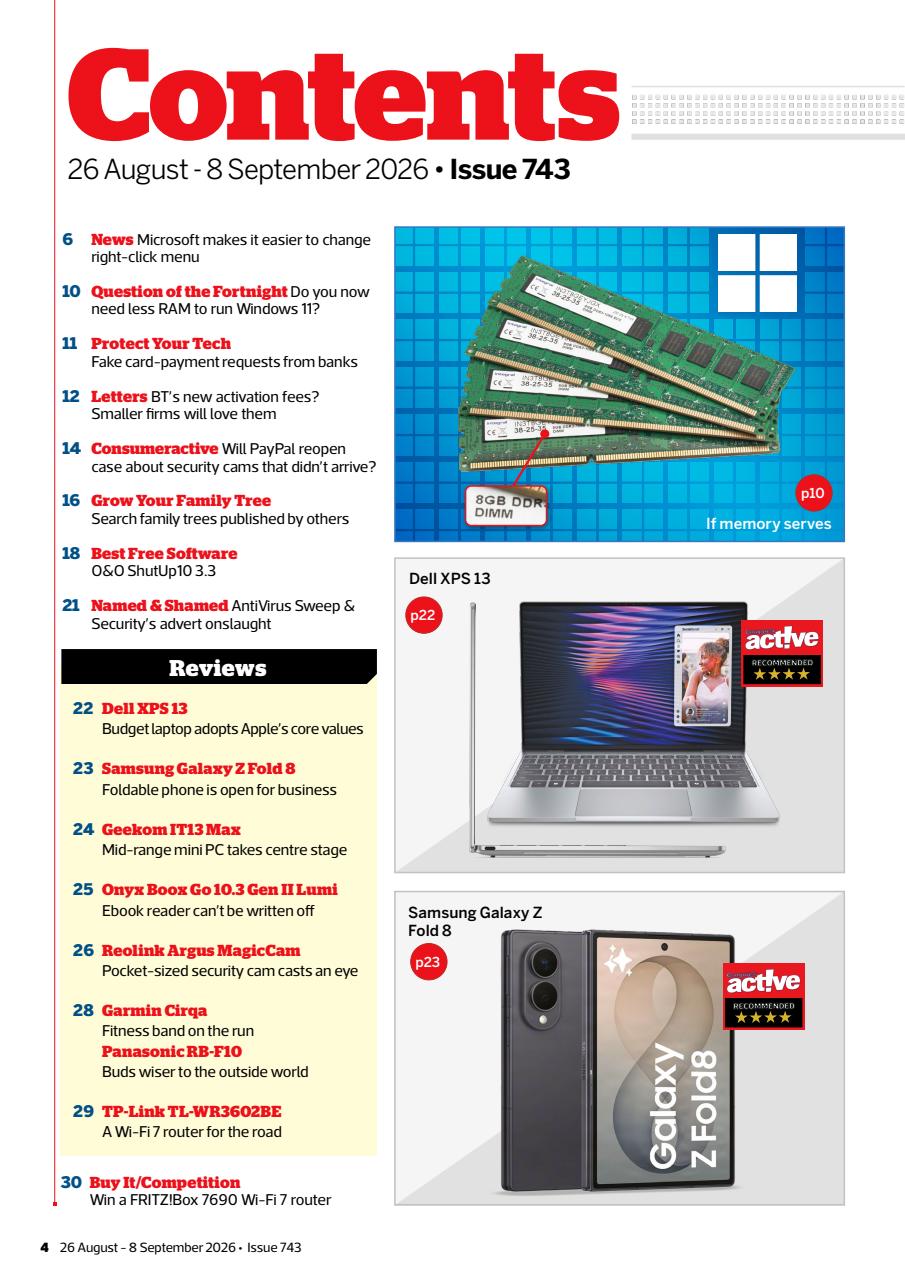 Computer Active Preview Pages