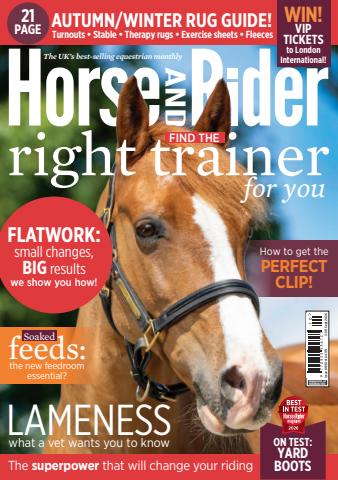 Horse&Rider Magazine - UK equestrian magazine for Horse and Rider issue Horse&Rider October 2026